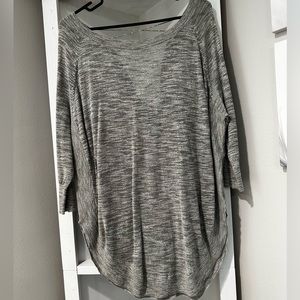 Heather grey light weight/thin sweater from Express